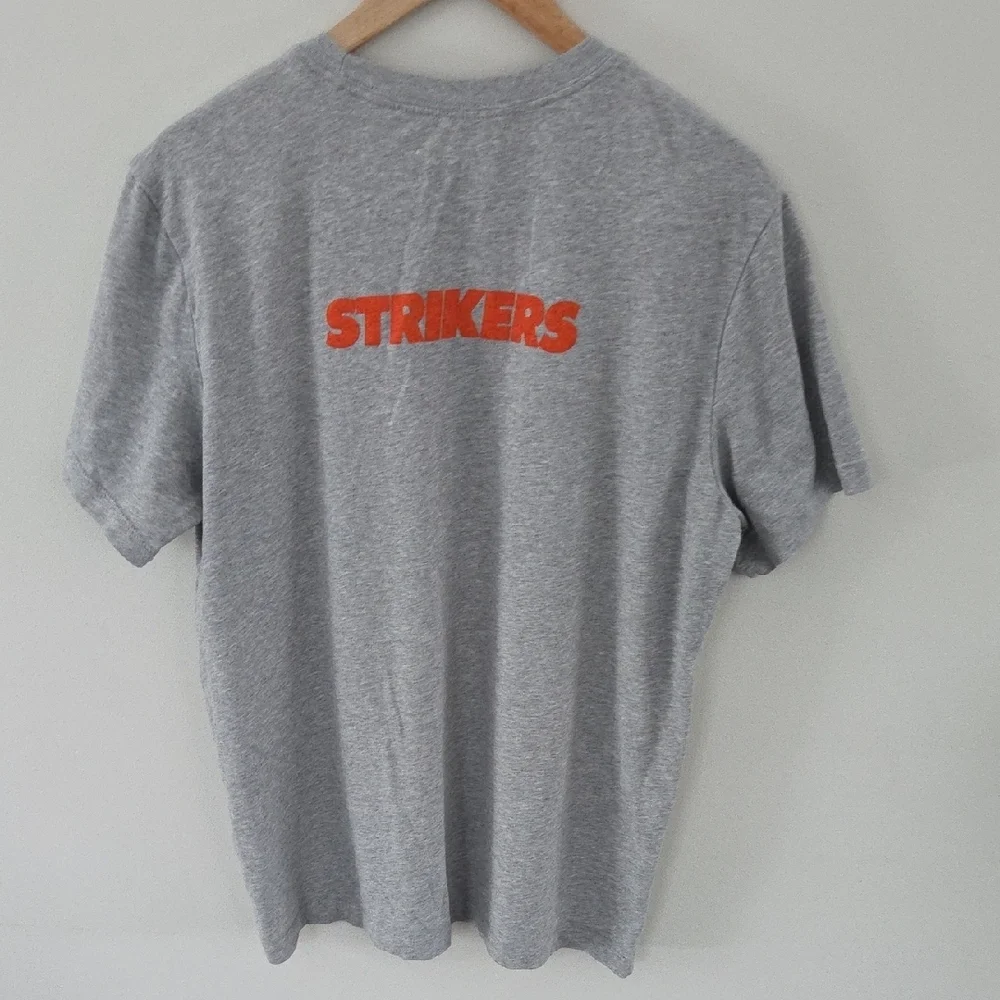 Nike Dri-fit Strikers Gray Short Sleeve Tee